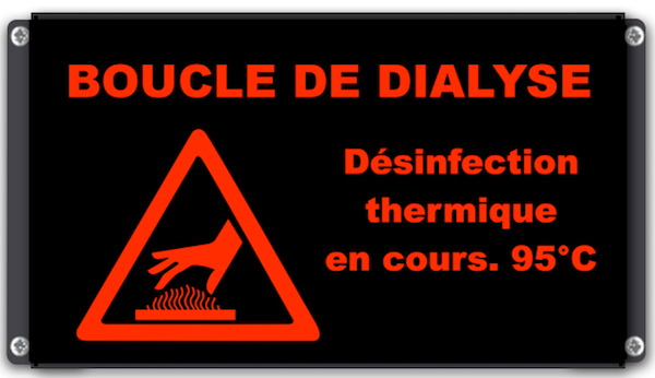 Pictogramme boucle de dialyse