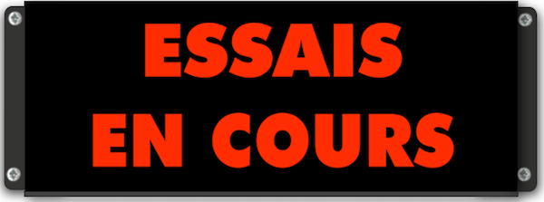 Afficheur lumineux ESSAIS EN COURS