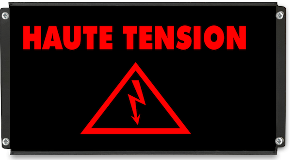 Pictogramme haute tension